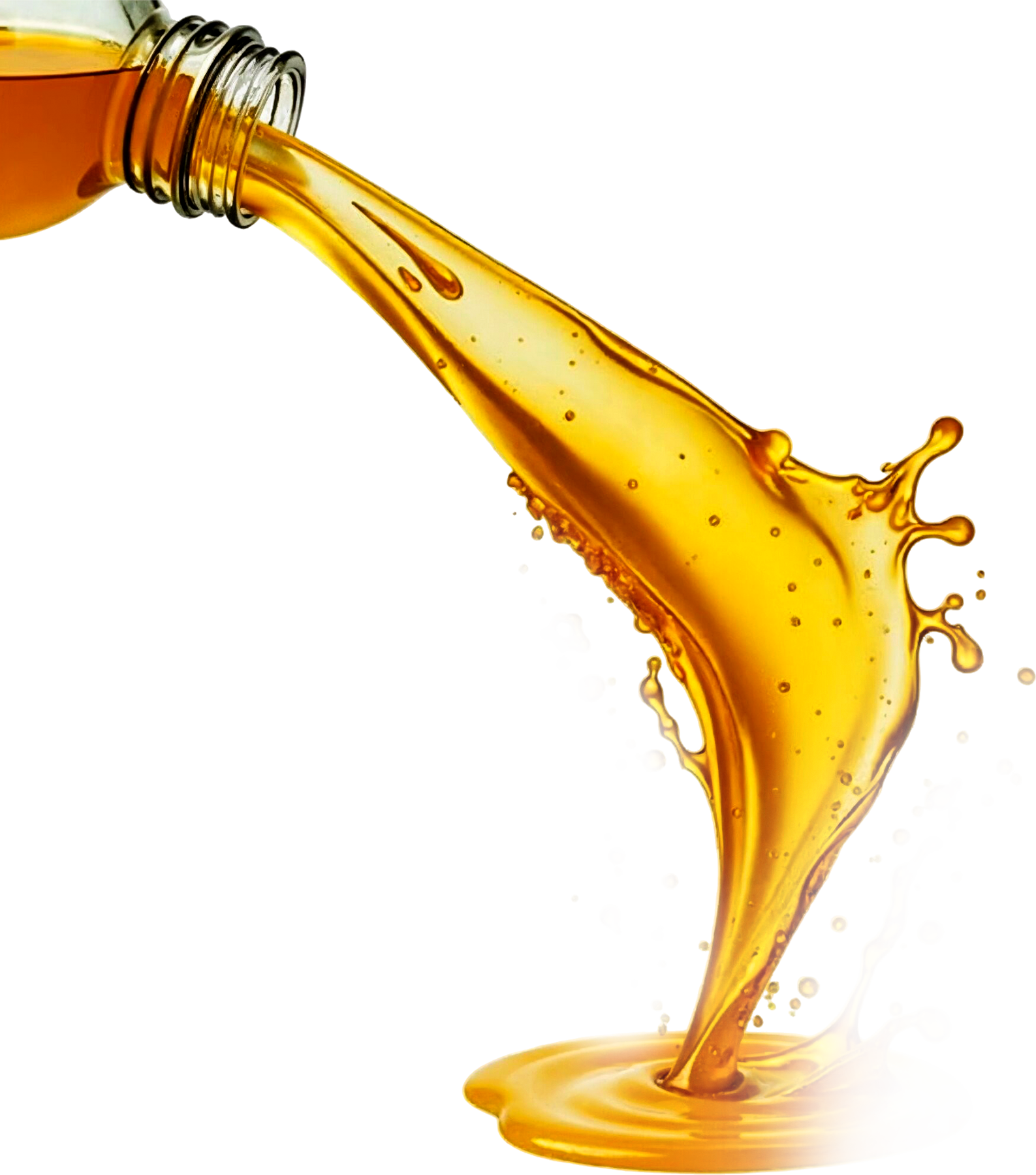 Pouring Oil Bottle
