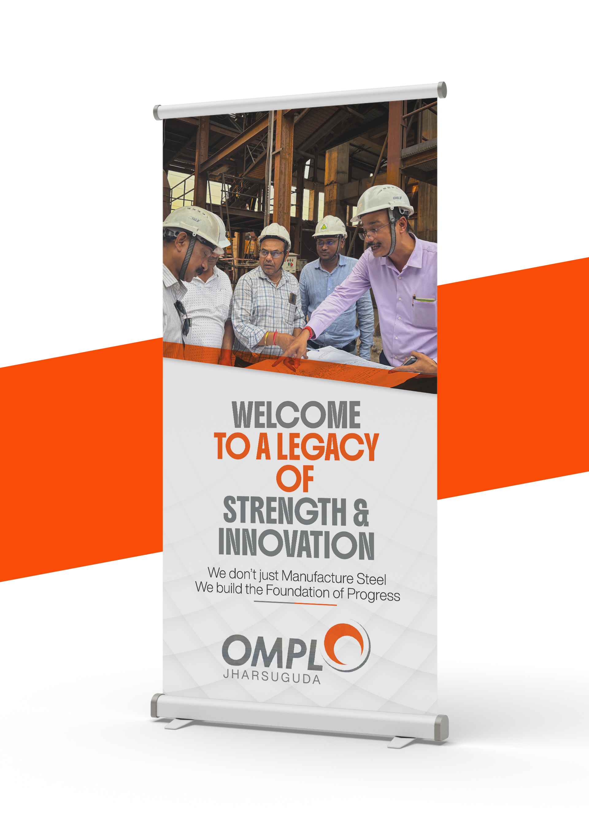 OMPL Roll-up Standee